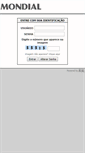 Mobile Screenshot of gerencial.mondialline.com.br
