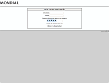 Tablet Screenshot of gerencial.mondialline.com.br